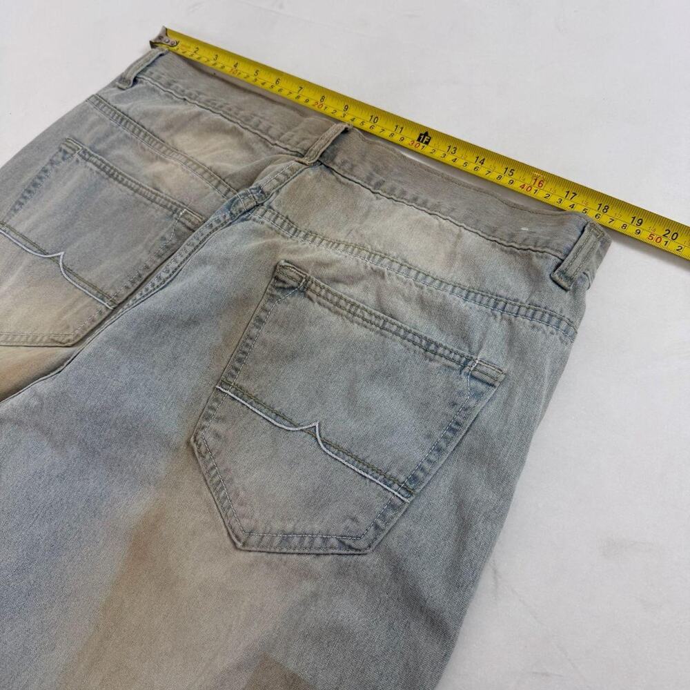 Vintage y2k grunge archive faded mudwash avirex skater rare jeans - Picture 5 of 6